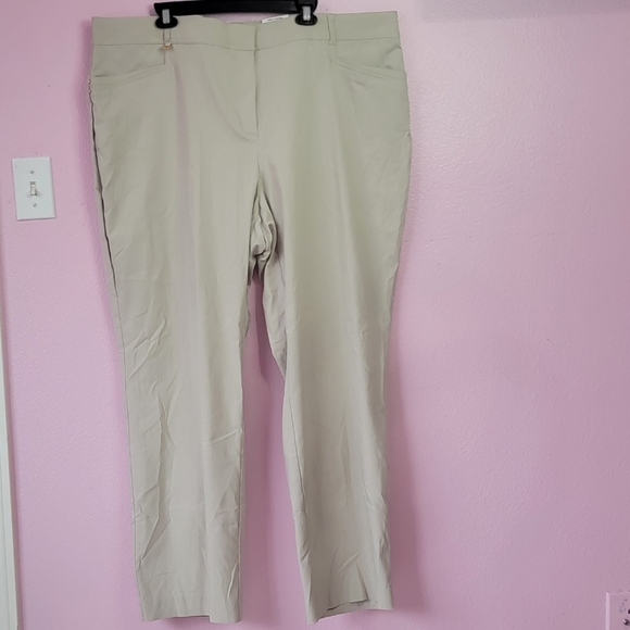 JM COLLECTION  Straight-Leg Curvy-Fit Pants/ 24W. - Picture 2 of 11